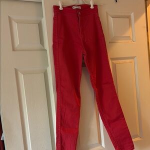 American Apparel Red Women's Jeans